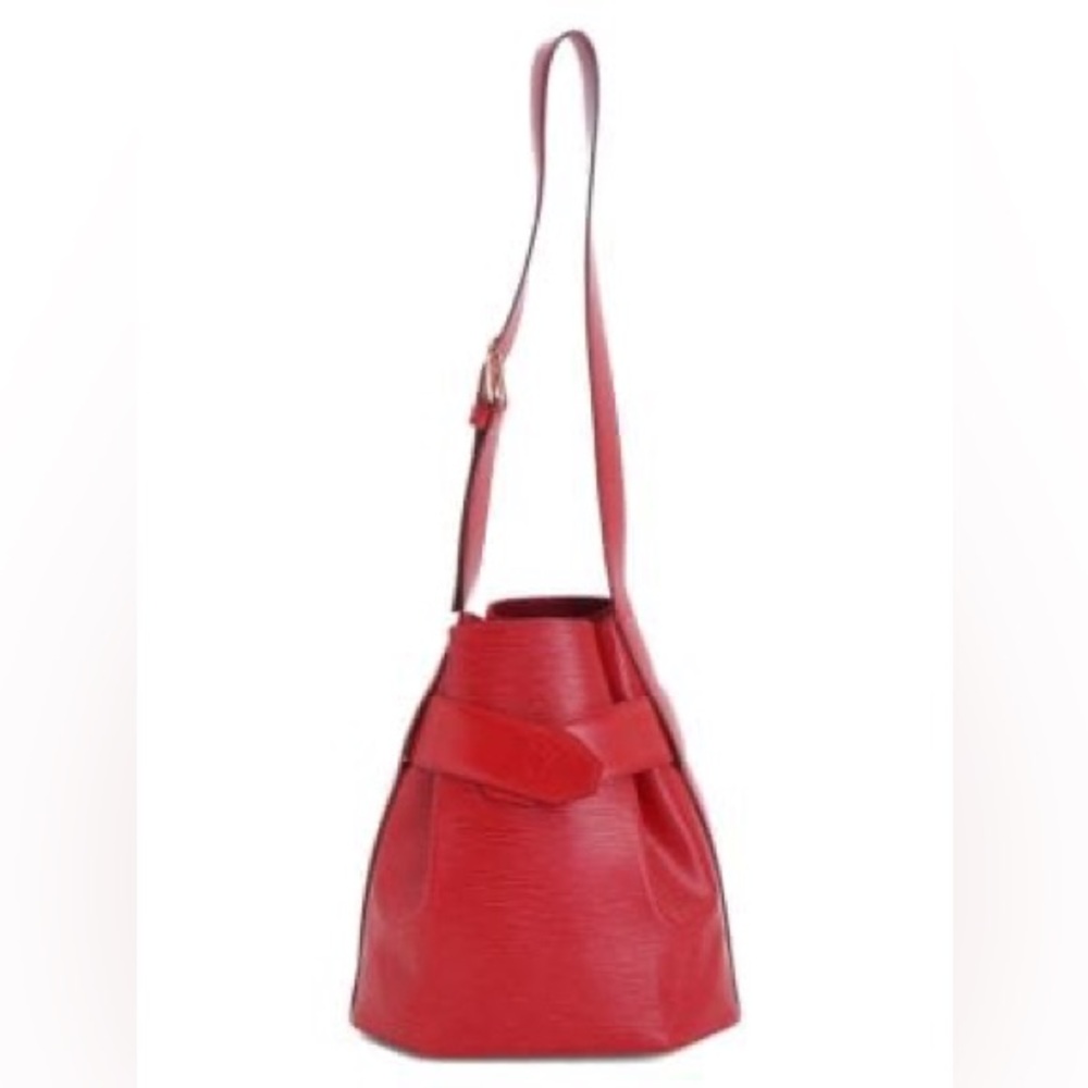 😍💃🏻🥰Authentic LOUIS VUITTON Red Epi Sac… 30 - Picture 7 of 14